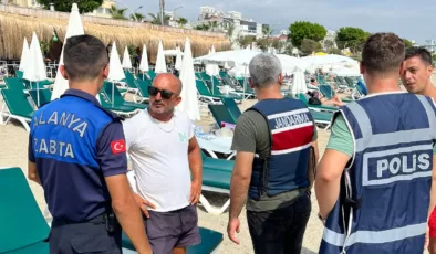 Alanya’da 2 sahil büfesi ruhsatsız çıktı