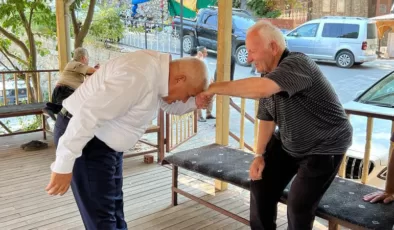 Mehmet Şahin, Gedevet’te vatandaşları ziyaret etti