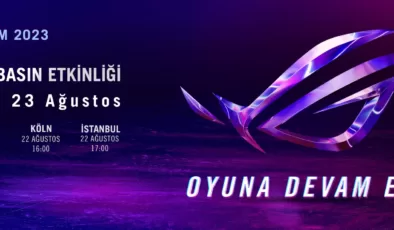 ASUS ROG, Gamescom 2023’te Yeni Ürünlerini Tanıtacak