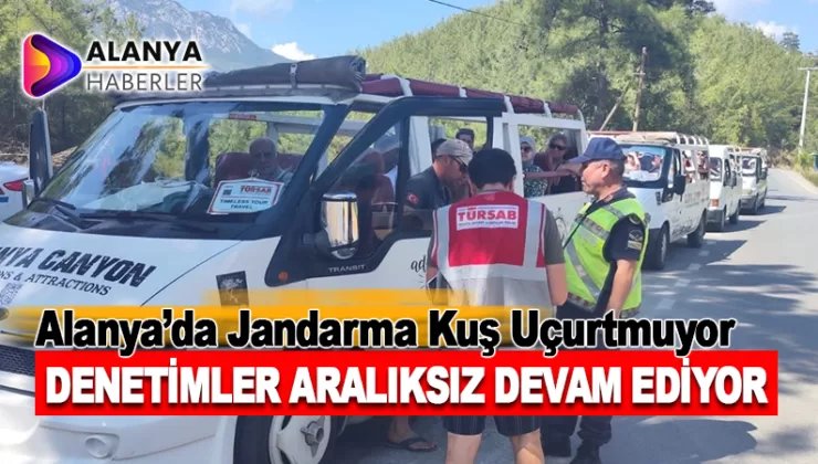 Alanya’da Trafik Denetimlerinde Ceza Yağdı