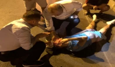Alanya’da kaza yapan gence ilk müdahaleyi Rektör Türkdoğan yaptı