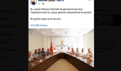 Başkan Tavlı, Toklu’nun izinde