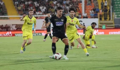Corendon Alanyaspor, Fenerbahçe’ye 0-1 Yenildi