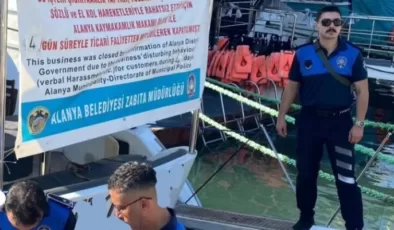 Alanya’da 2 işletmenin ruhsatı iptal edildi