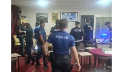Alanya’da kahvehanede kumar oynarken yakalandılar