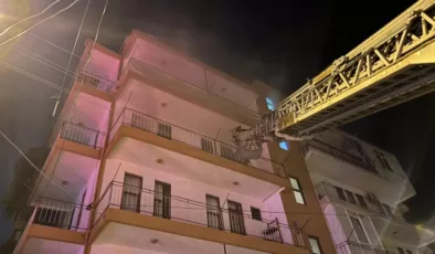 Alanya’da evde çıkan yangın söndürüldü