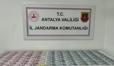 Alanya’da jandarmadan kasaba kumar baskını