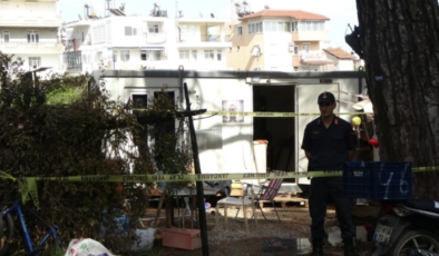 Alanya’da inşaat işçisi konteynerde ölü bulundu
