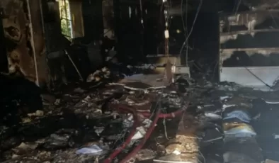 Alanya’da butik yangında küle döndü
