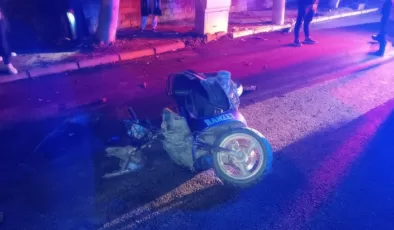 Alanya’da feci kaza: 1 ölü, 1 ağır yaralı