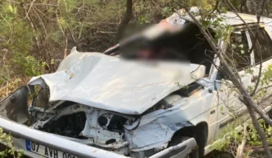 Alanya’da feci kaza: 1 ölü, 2 yaralı