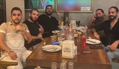 Oğuz Yıldız ve dostları Lezzet Kebap Evi’nde buluştu