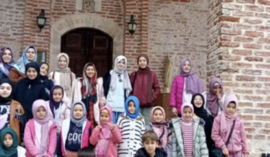 Kur’an kursu öğrencileri Alanya Kalesi’ni gezdi