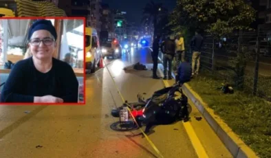 Alanya’da motosikletin çarptığı 61 yaşındaki kadın öldü