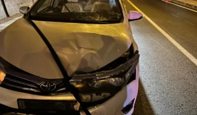 Alanya Kuşyuvası tünellerinde kaza: 1 yaralı