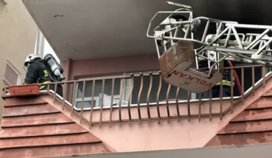 Alanya’da korkutan yangın