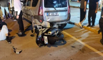 Alanya’da motosikletin yayalara çarptığı kazada 1 kişi öldü, 2 kişi yaralandı