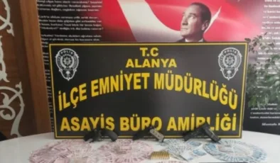 Alanya’da hırsızlık şüphelisi tutuklandı