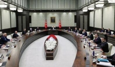Kabine bugün toplanıyor: İşte gündemdeki maddeler