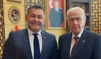 Yücel'den Devlet Bahçeli'ye ziyaret