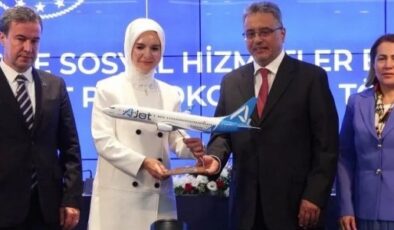 Aile ve Sosyal Hizmetler Bakanlığı ile AJET arasında indirimli bilet protokolü imzalandı