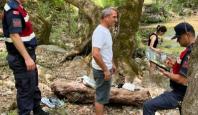 Alanya’da jandarma ekipleri ormanlık alanlarda yangın denetimi yaptı