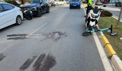 Alanya’da motosiklet ile BinBin çarpıştı: 1 ağır yaralı