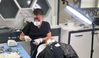 Alanya’da kaçak saç ekimi yapan güzellik merkezi mağdur etti