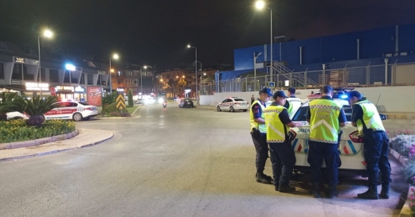 Alanya’da kurallara uymayan motosiklet sürücülerine ceza yağdı