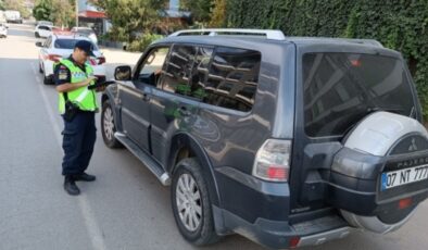Alanya’da jandarmanın uygulamasında ceza yağdı
