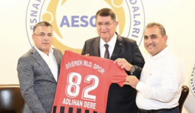 Kadıoğlu’ndan Dere’ye hayırlı olsun ziyareti