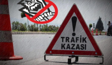 Alanya’da virajı alamayan motosiklet sürücüsü hastanelik oldu
